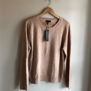 Roolee Meadowbrook Polka Dot Detail Sweater